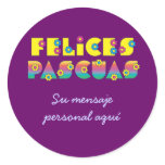 Felices Pascuas Pegatinas