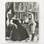 Felicien Rops - The examination Mousepad