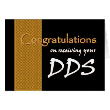 Félicitations NOMMÉES FAITES SUR COMMANDE - DDS Carte