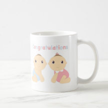 Félicitations, ses jumeaux ! tasses à café