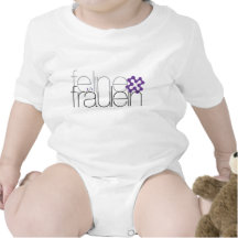 feline fräulein infant logo t shirts
