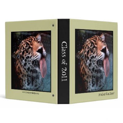 Feline Love Class of Back to School Leopard Binder by TheInspiredEdge