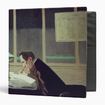 Felix Feneon  at 'La Revue Blanche', 1896 3 Ring Binders