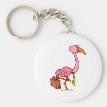 Felix Flamingo Key Chains
