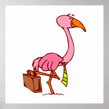 Felix Flamingo Posters