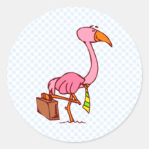 Felix Flamingo Sticker