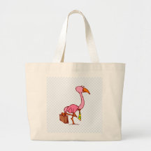 Felix Flamingo Tote Bag