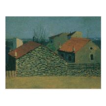 Felix Vallotton - Houses in Puteaux Post Cards