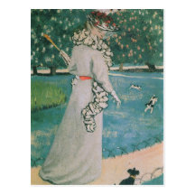Felix Vallotton - In Luxomburg garden Postcards