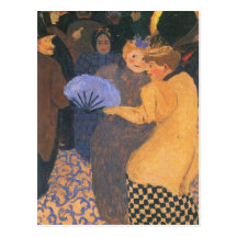 Felix Vallotton - In the music hall Post Card