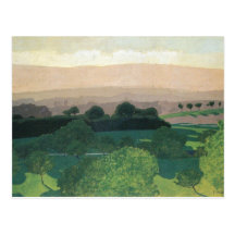 Felix Vallotton - Landscape in Romanel Post Card