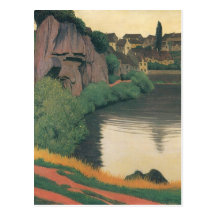 Felix Vallotton - Landscape Semur Postcards