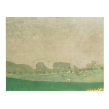 Felix Vallotton - Morning mist in Romanel Post Card