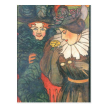 Felix Vallotton - Stained Glass Design Postcards