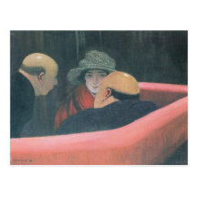 Felix Vallotton - The chaste Susanne Postcard