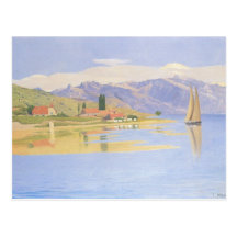 Felix Vallotton - The port of Pully Post Cards