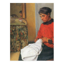 Felix Vallotton - The seamstress Postcards