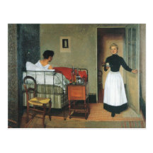 Felix Vallotton - The sick Post Card