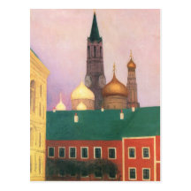 Felix Vallotton - View of the Kremlin in Moscow Post Card