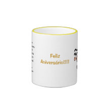 Feliz Aniversário Canecas
