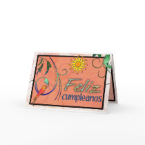 Feliz Cumpleanos Greeting Card