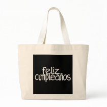 Feliz Cumpleaños white Bag