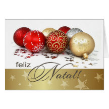 Feliz Natal. Portuguese Christmas Cards
