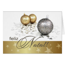 Feliz Natal. Portuguese Christmas Cards
