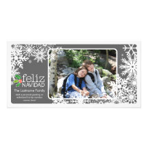 Feliz Navidad - 1 foto Tarjetas Fotograficas
