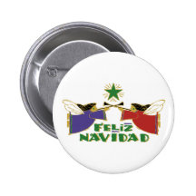 Feliz Navidad button