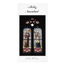 ¡ Feliz Navidad carte de photo Photocarte Customisée