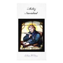 ¡ Feliz Navidad carte de photo Cartes De Vœux Avec Photo