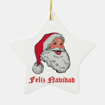 Feliz Navidad Christmas Ornaments