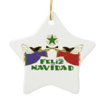 Feliz Navidad Ornaments