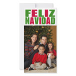 Feliz Navidad Photo Card