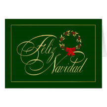 Feliz Navidad - Spanish tarjetas - Holiday Cards