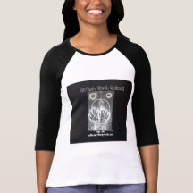 Fem- Zen b/w raglan T Shirt