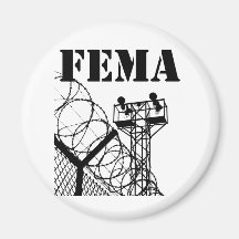 FEMA  Camps Refrigerator Magnet