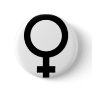 Femal - Woman - Women Sign Pinback Buttons