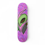 Female Alien Artist Skateboard