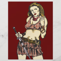Female Amazon Women Custom Flyer