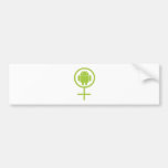 Female Android (Sign / Symbol) Bumper Stickers