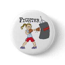 Female Boxer Button