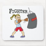 Female Boxer Mousepad
