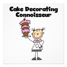 Female Cake Decorating Connoisseur Announcement