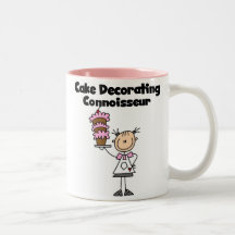 Female Cake Decorating Connoisseur Coffee Mug