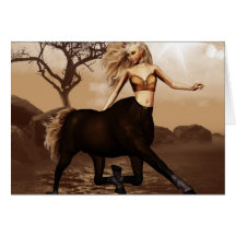 Female Centaur  Greeting Card