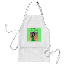 female chauvinist pig. apron