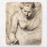 Female figure by Paul Rubens Mousepad
