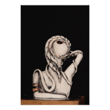 Female figure photographic print
